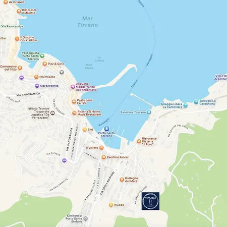 Apartament Terrazza 81- Terrazza Vista Mare E Posto Auto Porto Santo Stefano (Grosseto)